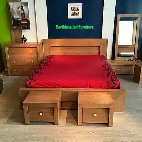Jual set kamar tidur minimalis telengkap model terbaru